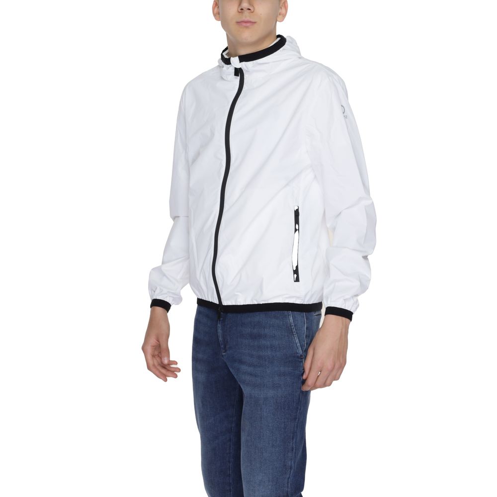 Suns White Polyester Shell Jacket Suns