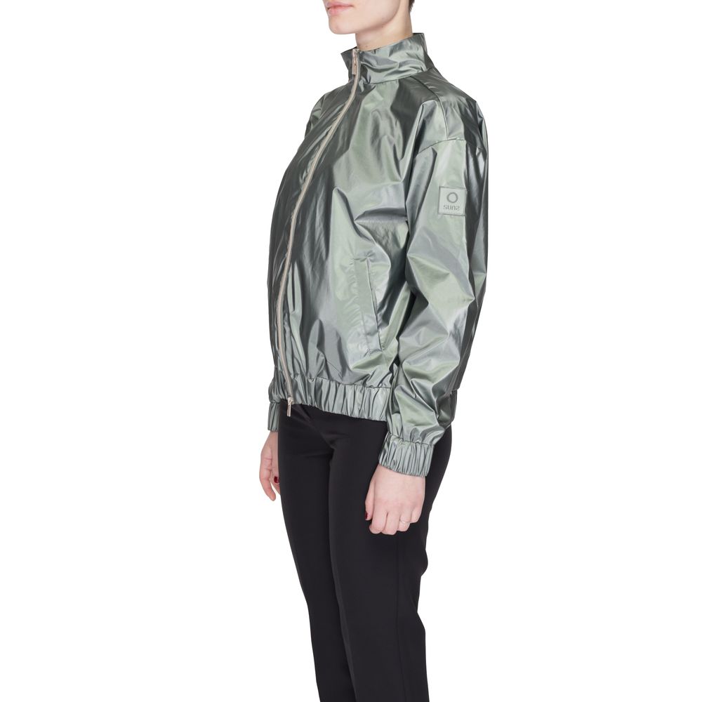 Suns Green Polyester Shell Jacket Suns