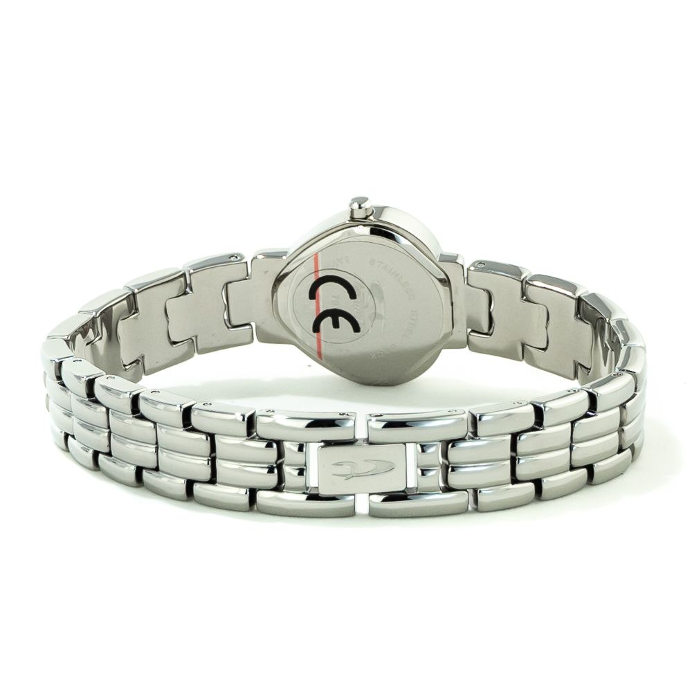 Chronotech Silver Stainless Steel Dress Watch Chronotech