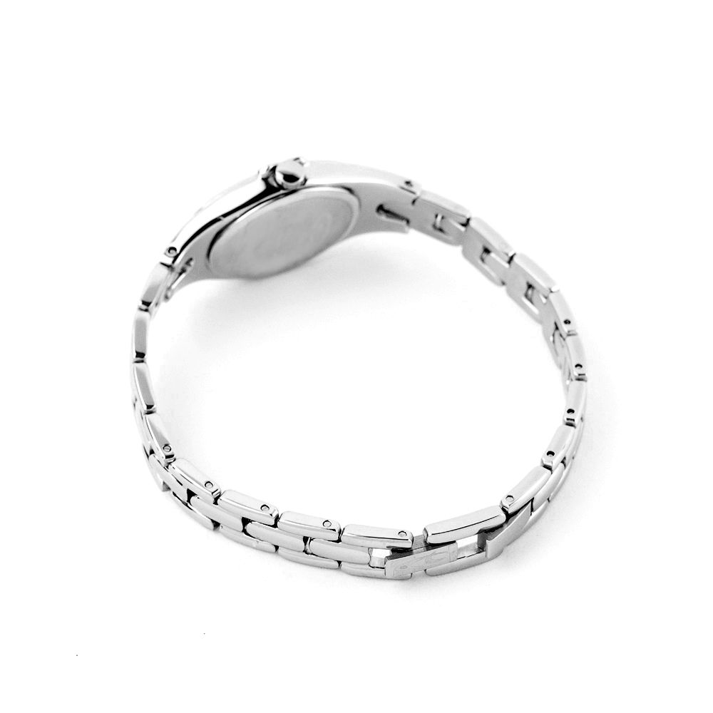 Chronotech Silver Stainless Steel Dress Watch