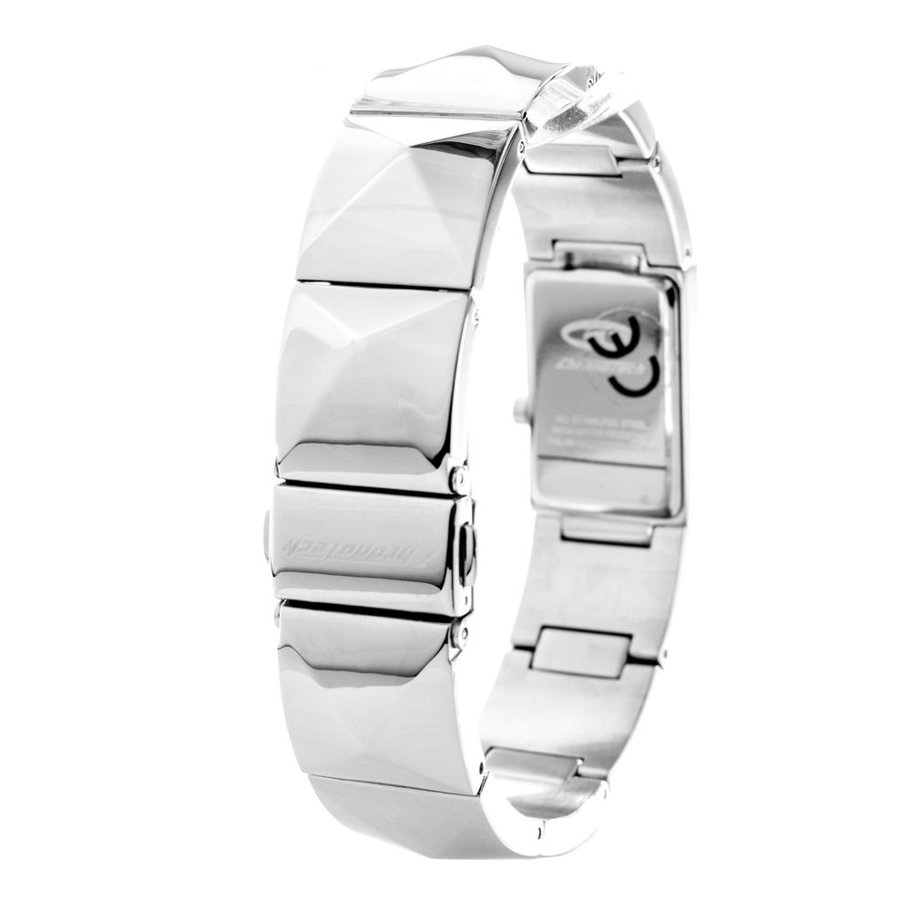 Chronotech Silver Stainless Steel Dress Watch Chronotech