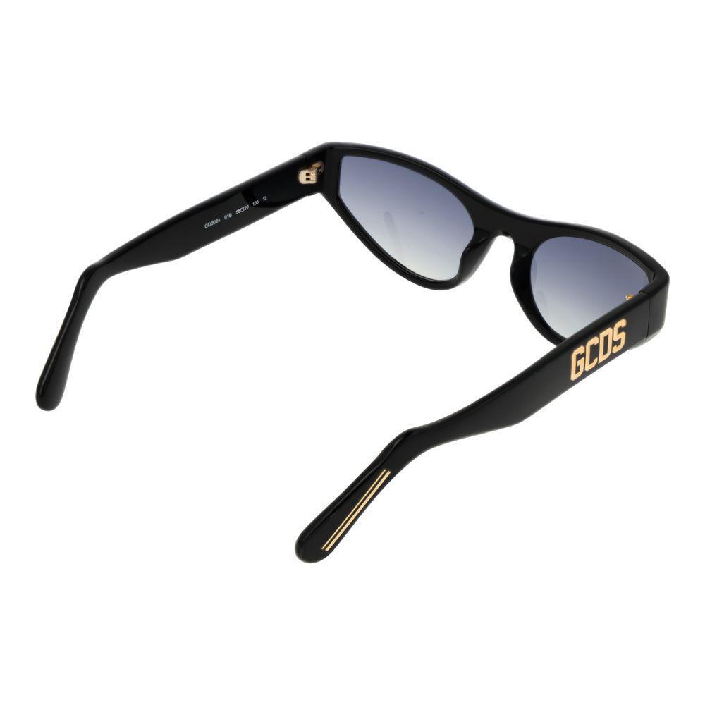 GCDS Black Acetate Sunglasses GCDS
