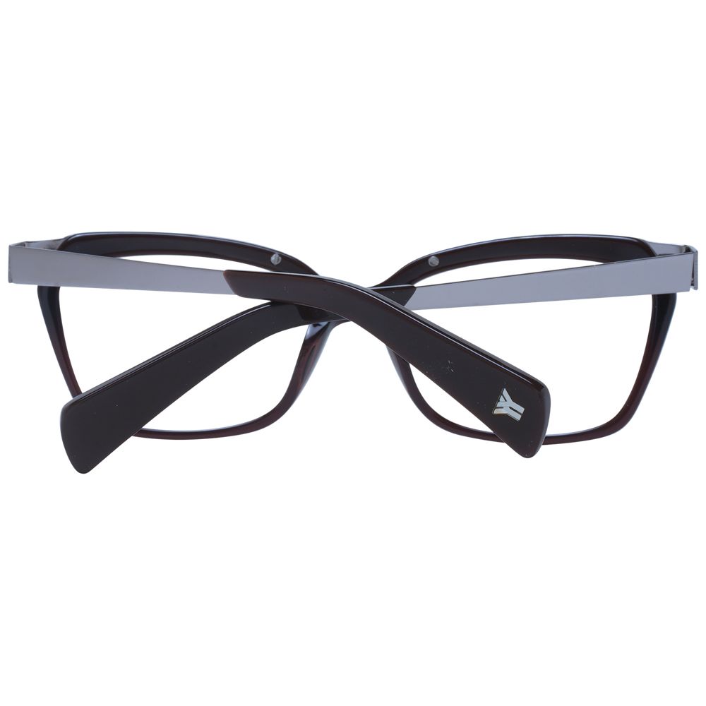 Yohji Yamamoto Brown Acetate Glasses (Frames)