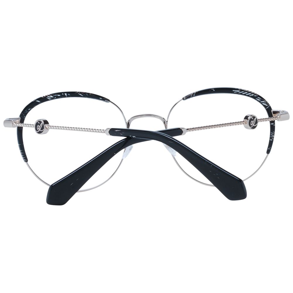 Christian Lacroix Black Metal Glasses (Frames) Christian Lacroix