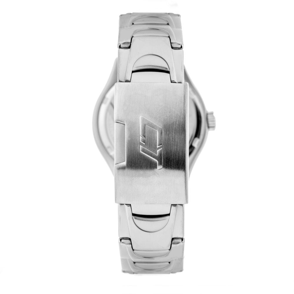 Chronotech Gray Stainless Steel Bracelet Watch
