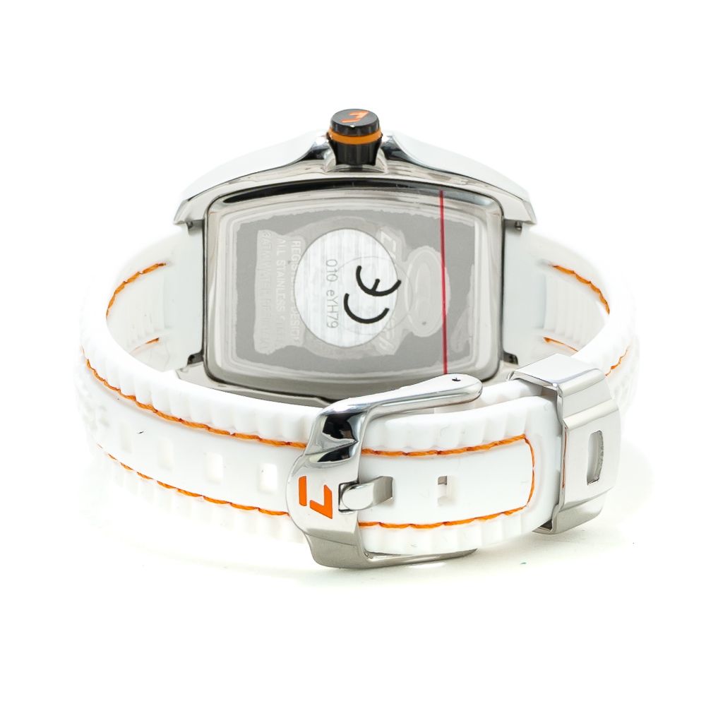 Chronotech White Rubber Sport Watch Chronotech
