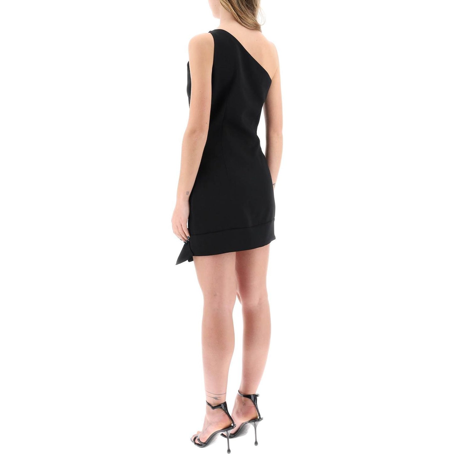 Giuseppe Di Morabito one-shoulder mini dress with rhin Dresses Giuseppe Di Morabito