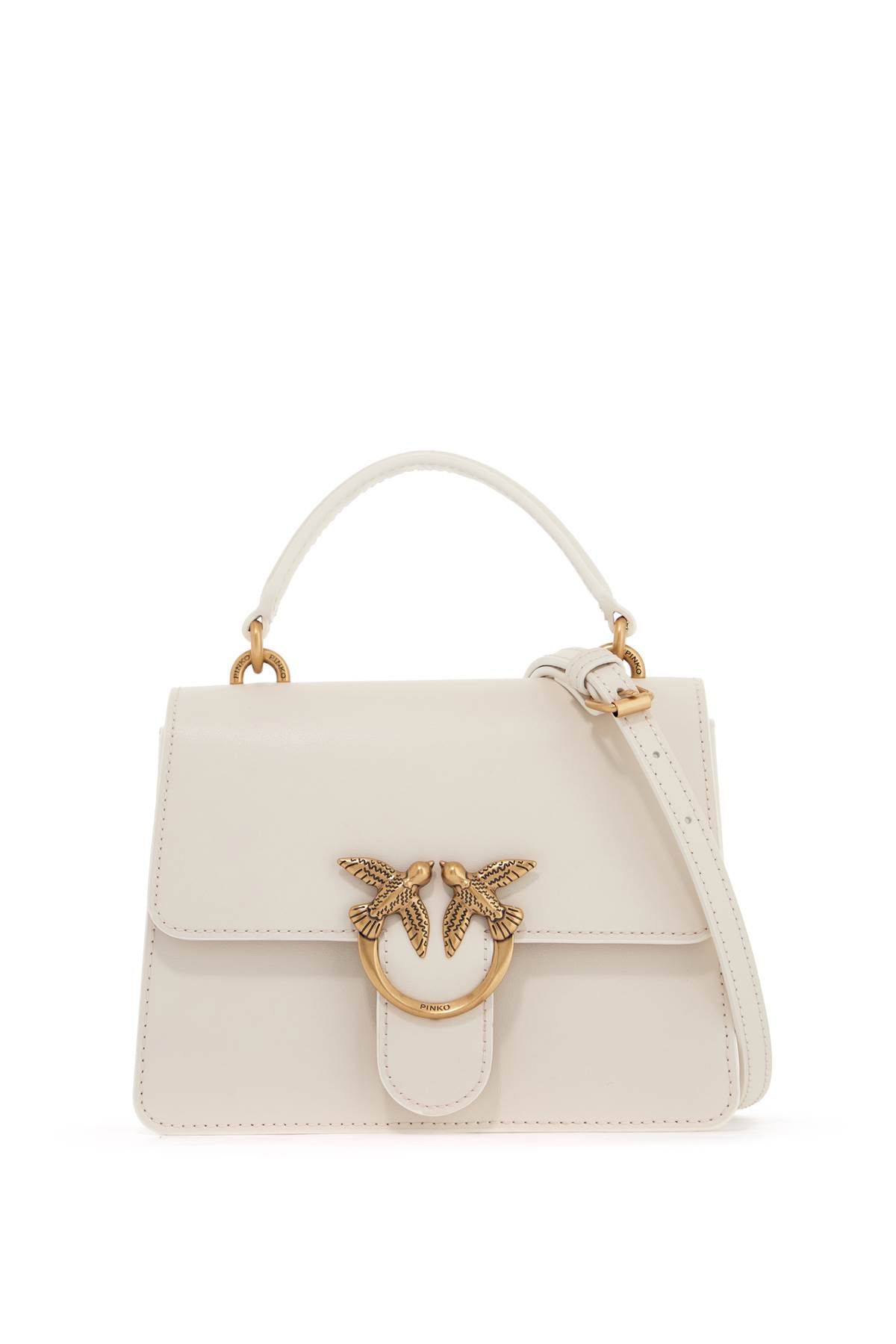 Pinko love one top handle mini light bag