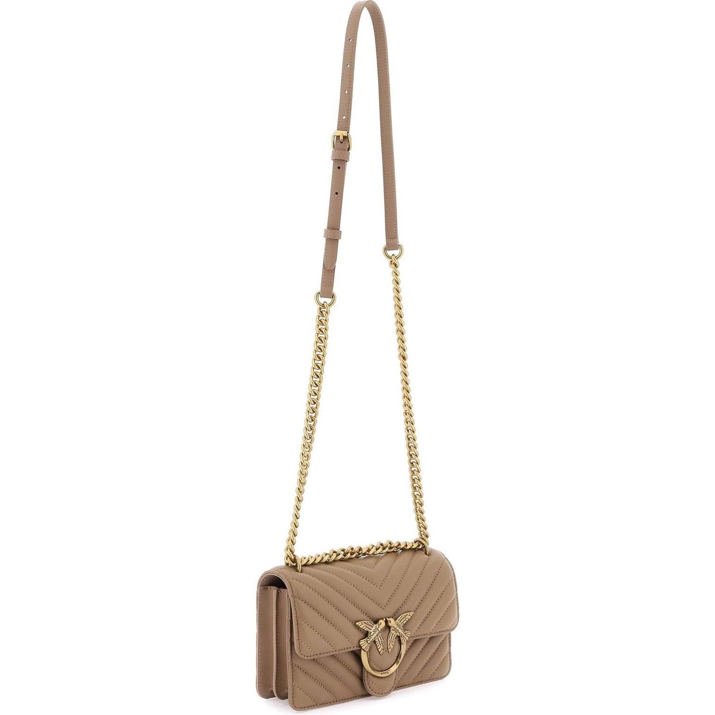 Pinko mini love bag one chevron Handbag Pinko