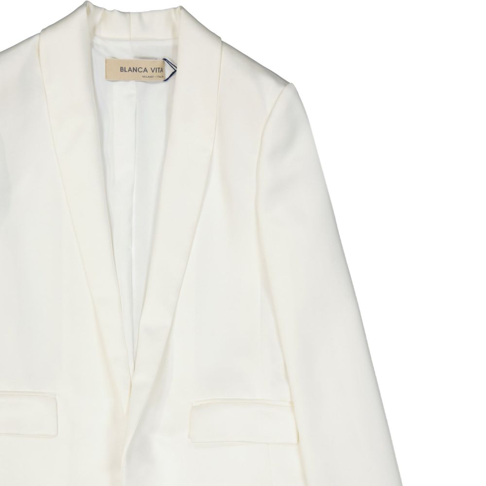 BLANCA VITA White Polyester Jacket