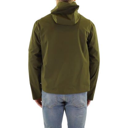 Palm Angels Bicolor Polyethylene Full-Length Jacket