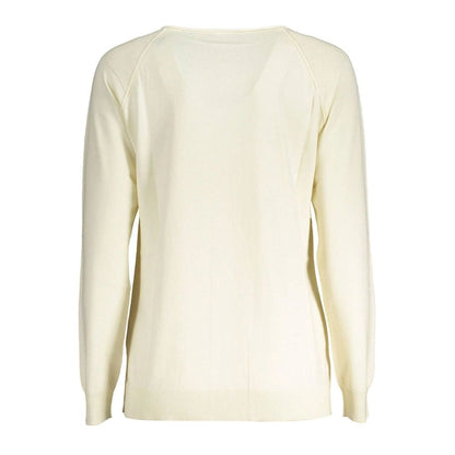 North Sails White Cotton Sweatshirt
