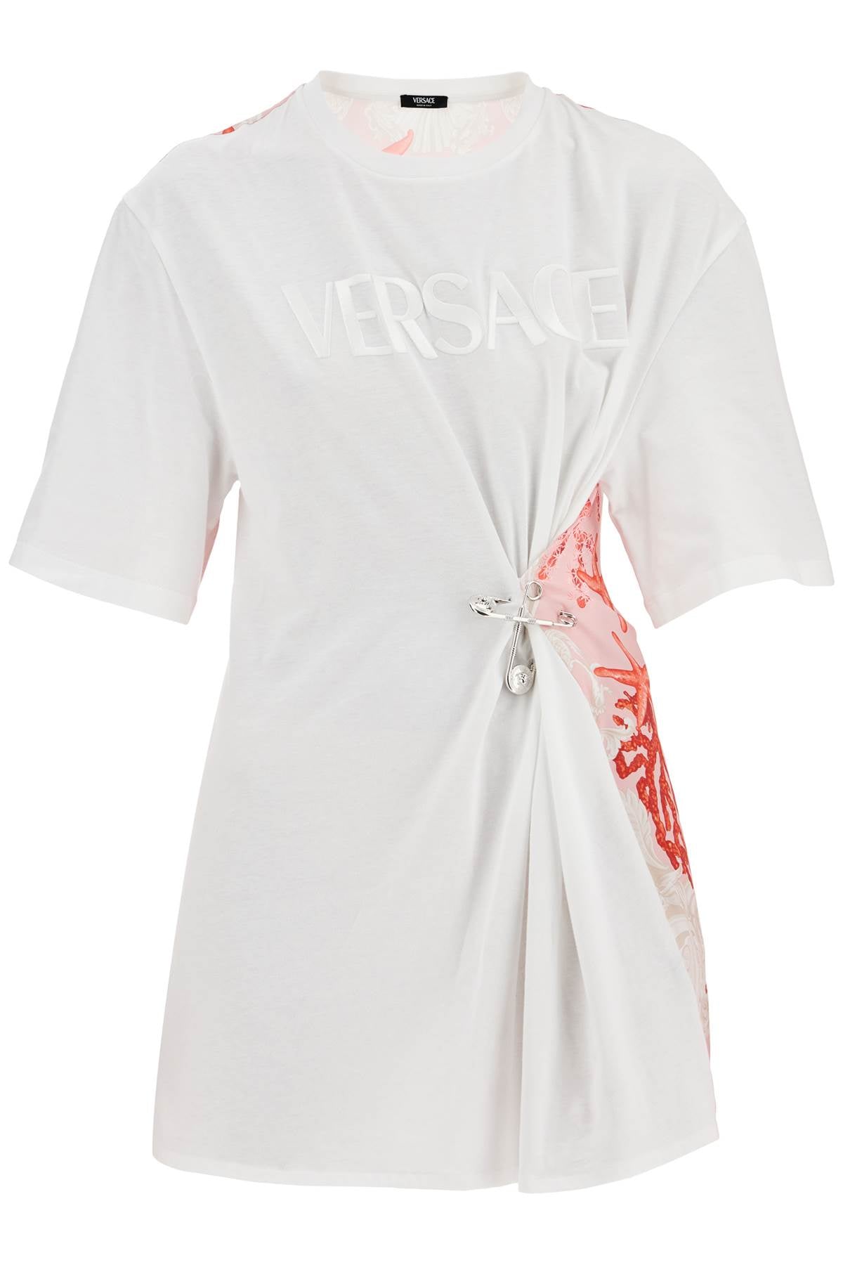 Versace "baroque sea safety pin t Topwear Versace