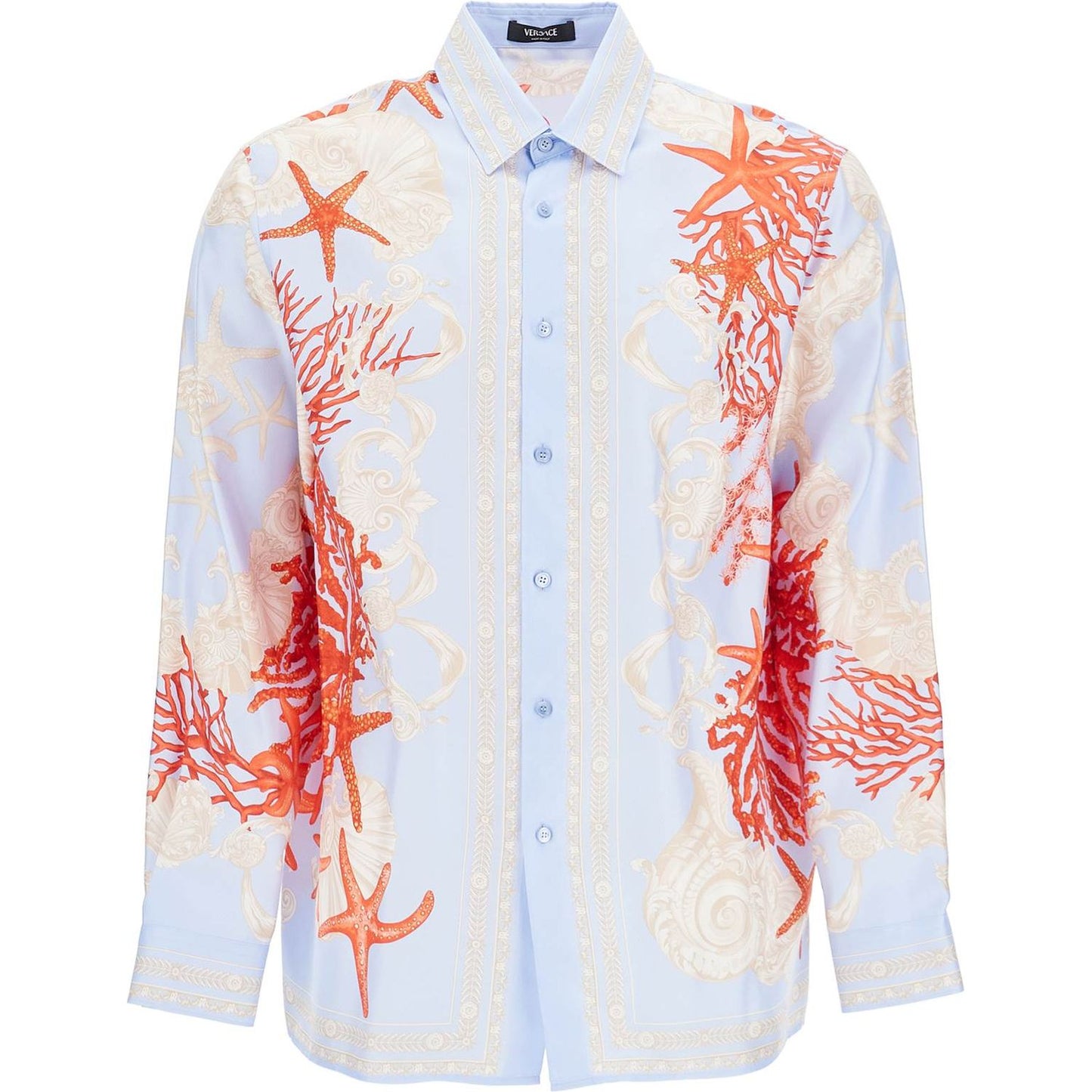 Versace barocco sea silk shirt Shirts Versace