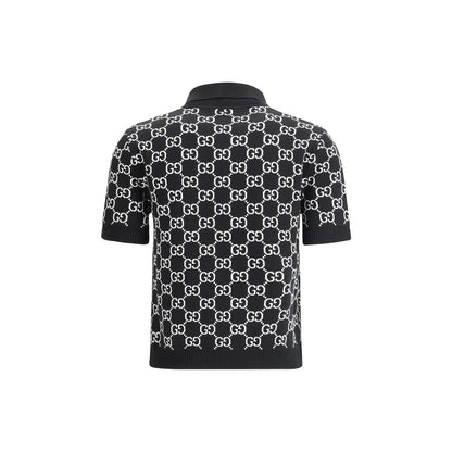 Gucci Black Wool Oves Aries Dress Shirt