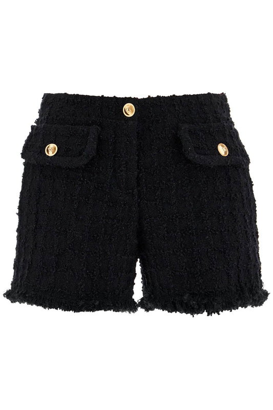 Versace "heritage tweed mini shorts Short trousers Versace