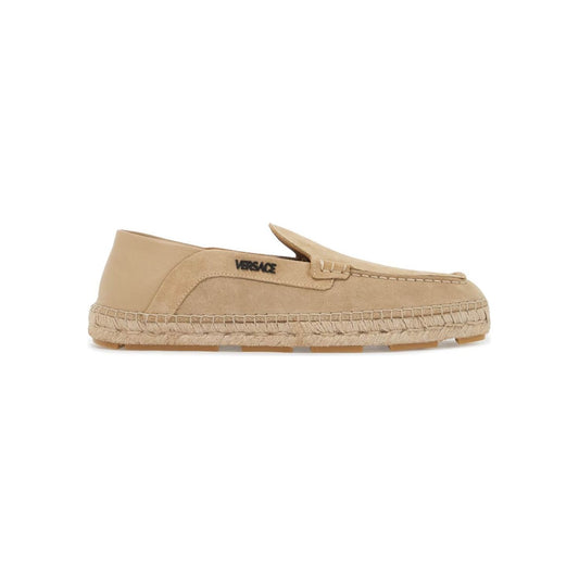 Versace suede moccasin-style es