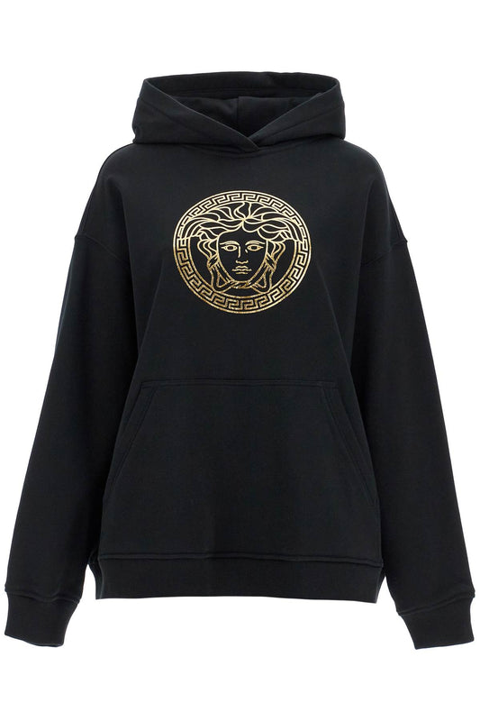 Versace hooded sweatshirt with med Topwear Versace