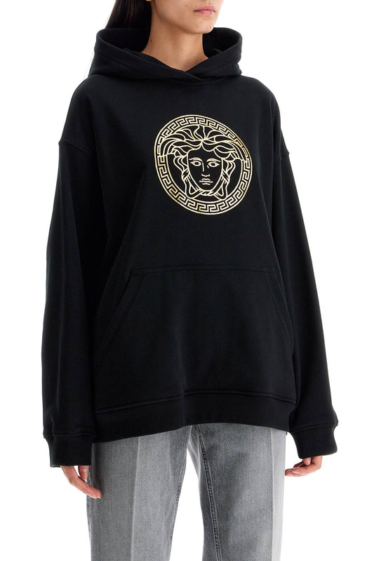 Versace hooded sweatshirt with med Topwear Versace