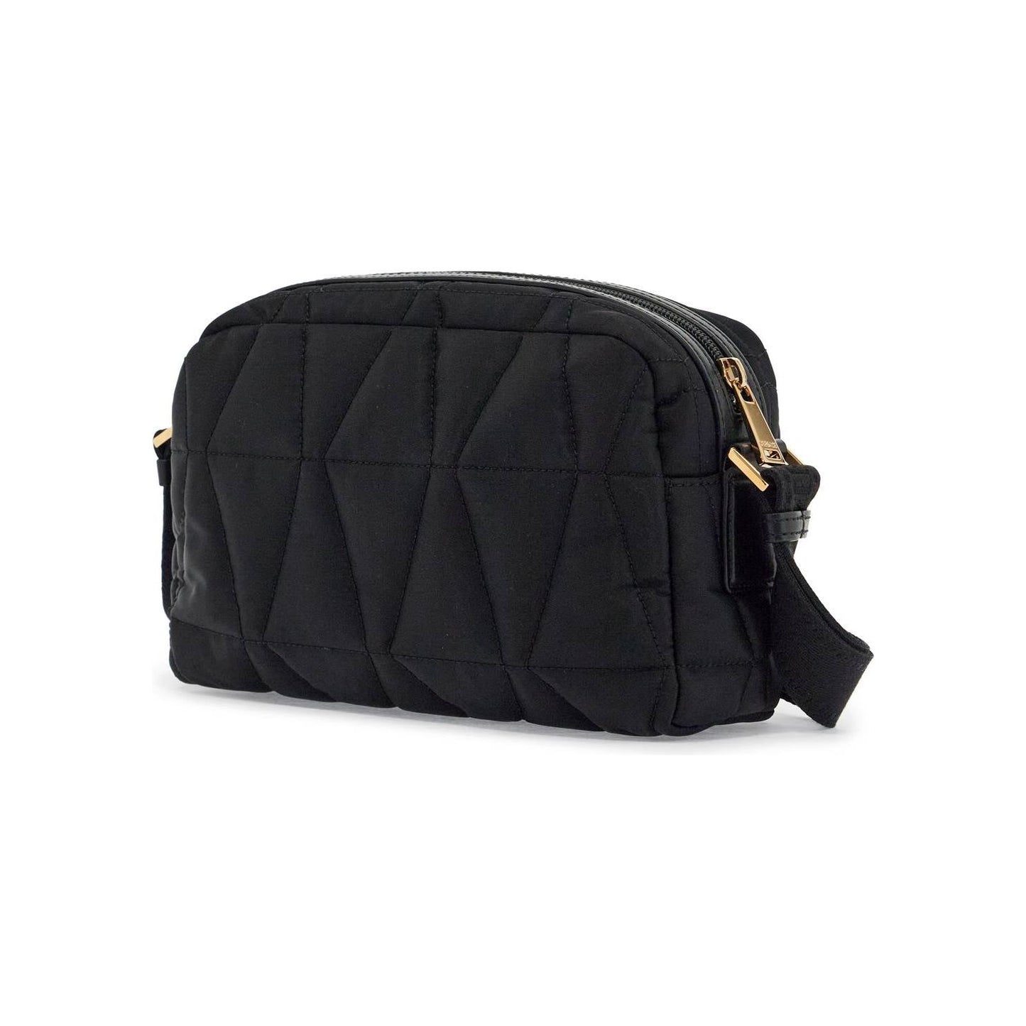 Versace quilted nylon camera bag with quilted V pattern Handbag Versace