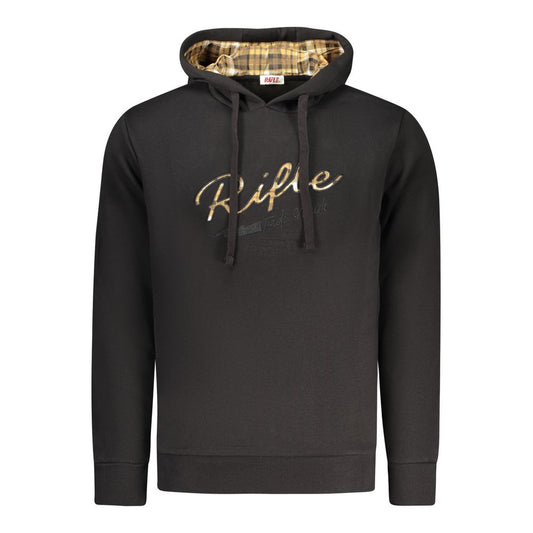 Rifle Black Cotton Men's Sweatshirt 1728,67403481248,Black,Clothing,L,M,Men,New with tags,Rifle,Sweaters - Clothing,Sweatshirts - Sweaters - Clothing,XL,XXL