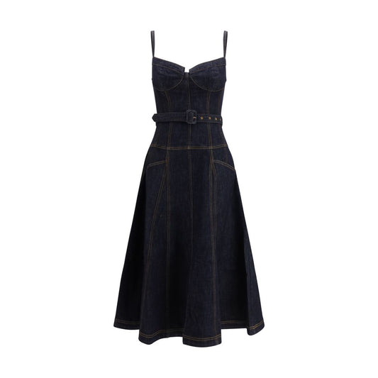 Self-Portrait Blue Cotton Casual Dress 10,1728,72470364320,8,Blue,Casual - Dresses - Clothing,Clothing,Dresses - Clothing,Midi - Dresses - Clothing,New with tags,Self-Portrait,Sleeveless - Dresses - Clothing,Women