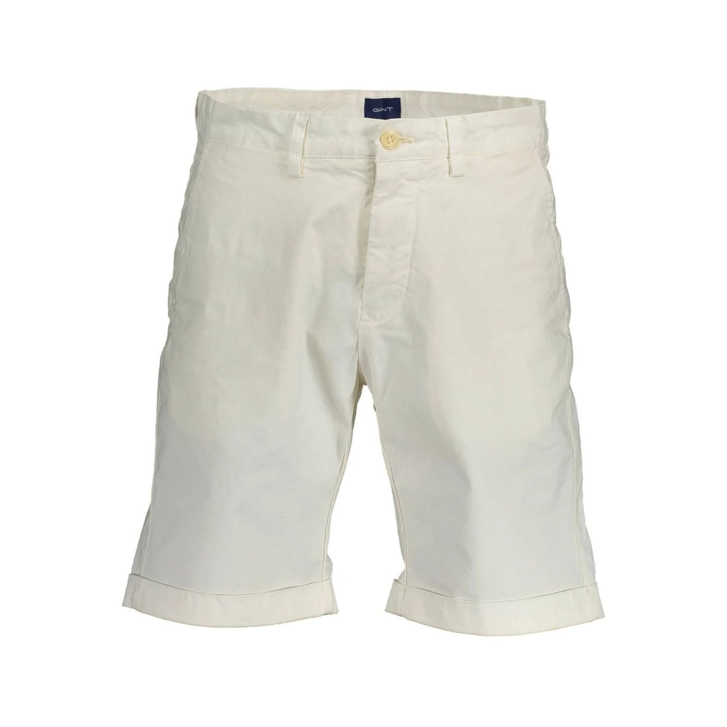 Gant White Cotton Bermuda Shorts