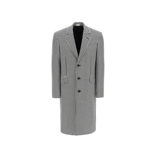 Alexander McQueen Black Wool Coat