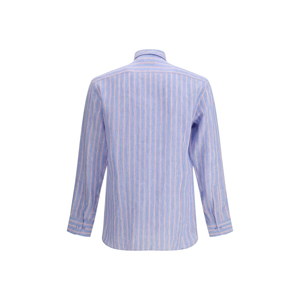 Etro Multicolor Linen Pattern Shirt 1728,38,39,40,41,42,43,72470364320,Clothing,Etro,Men,Multicolor,New with tags,Pattern - Shirts - Clothing,Shirts - Clothing