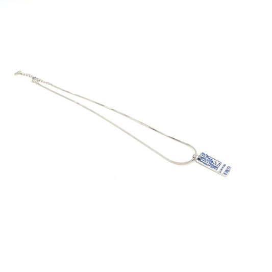Christian Dior Blue Trotter Pendant Necklace