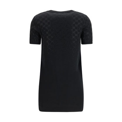 Gucci Black Wool Oves Aries Casual Dress