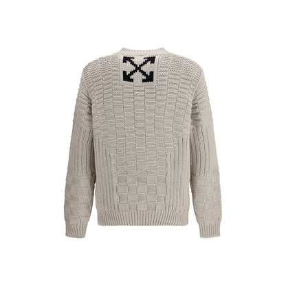 Off-White Beige Cotton Sweatshirt 1728,72470364320,Beige,Clothing,M,Men,New with tags,Off-White,Sweaters - Clothing,Sweatshirts - Sweaters - Clothing
