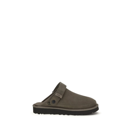 UGG Brown Calf Leather Bos Taurus Mules 1728,72470364320,Brown,EU40/US7,EU41/US8,EU43/US10,EU45/US12,EU46/US13,Flats - Shoes,Men,Mules - Flats - Shoes,New with tags,Shoes,UGG