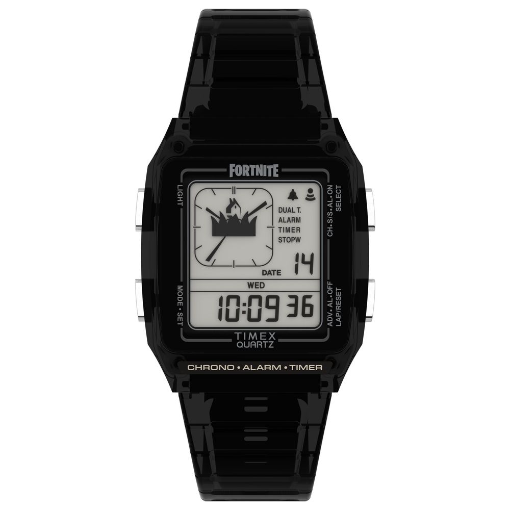 Timex Black Rubber Digital Watch 1728,67434610848,Accessories,Black,Digital Watches - Watches - Accessories,Men,New with tags,Timex,Watches - Accessories
