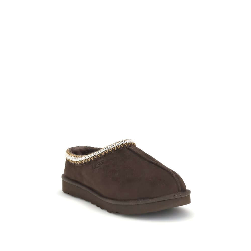 UGG Brown Leather Mules 1728,72470364320,Brown,EU41/US8,EU42/US9,EU43/US10,EU44/US11,EU45/US12,Flats - Shoes,Men,Mules - Flats - Shoes,New with tags,Shoes,UGG