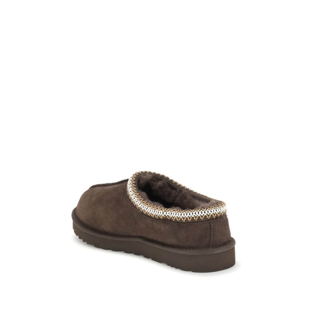 UGG Brown Leather Mules 1728,72470364320,Brown,EU41/US8,EU42/US9,EU43/US10,EU44/US11,EU45/US12,Flats - Shoes,Men,Mules - Flats - Shoes,New with tags,Shoes,UGG