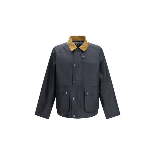 Barbour Blue Cotton Coat