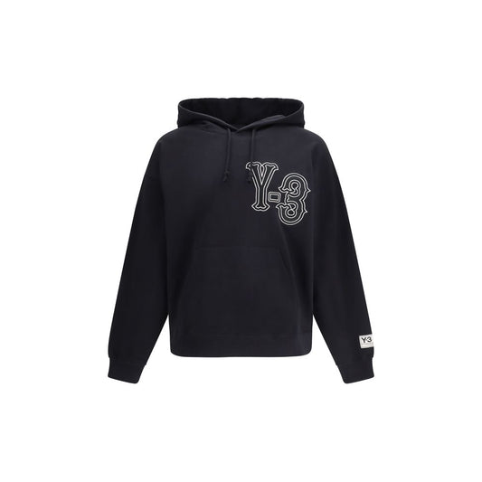 Y-3 Black Cotton Sweatshirt 1728,72470364320,Black,Clothing,L,M,Men,New with tags,S,Sweaters - Clothing,Sweatshirts - Sweaters - Clothing,XL,Y-3
