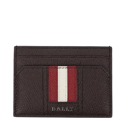 Bally Brown Leather Cardholder 1728,75667636384,Accessories,Bally,Brown,Cardholders - Wallets - Accessories,Men,New with tags,Wallets - Accessories