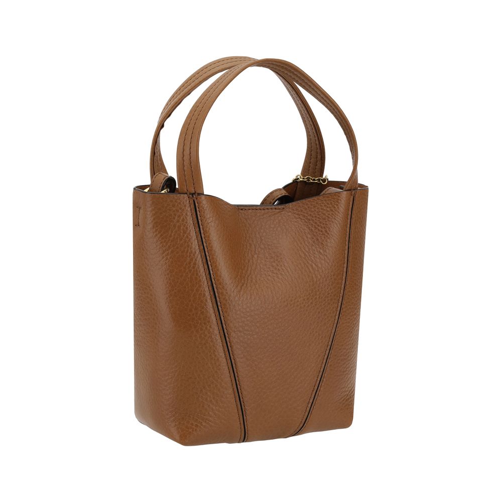 Chloé Brown Calf Leather Bos Taurus Shoulder Bag