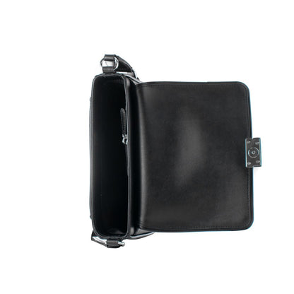 Michael Kors Black Leather Shoulder Bag