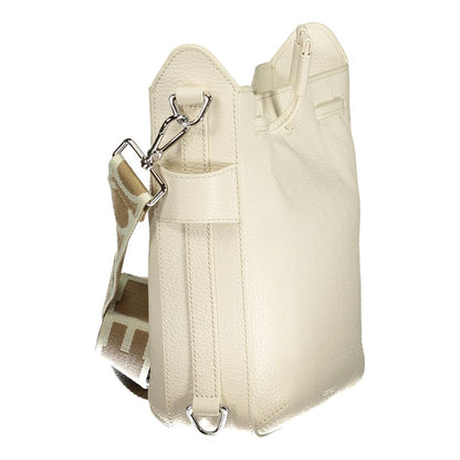 Coccinelle Bianco Leather Women Handbag