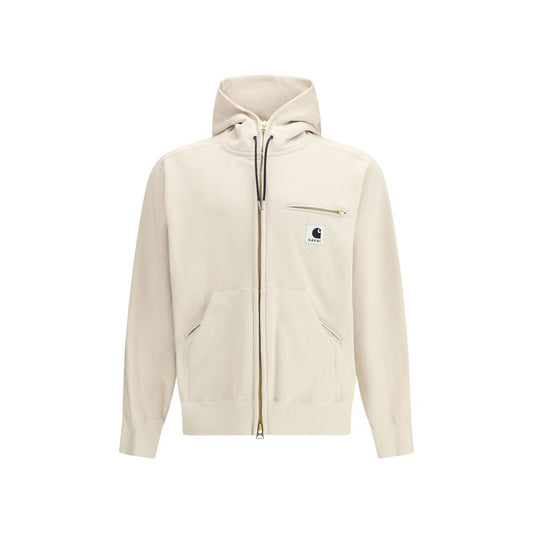 Sacai Beige Cotton Sweatshirt 1,1728,2,3,72470364320,Beige,Clothing,Men,New with tags,Sacai,Sweaters - Clothing,Sweatshirts - Sweaters - Clothing