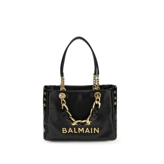 Balmain Black Calf Leather Bos Taurus Shoulder Bag 1728,72470364320,Bags,Balmain,Black,New with tags,Shoulder Bags - Bags,Women