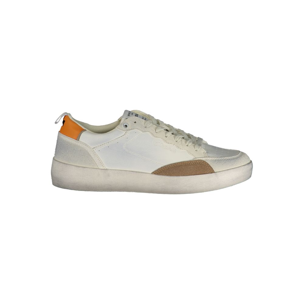 Gas White Polyurethane Men Sneaker 1728,67403481248,Athletic - Sneakers - Shoes,EU40/US7,EU41/US8,EU42/US9,EU43/US10,EU44/US11,EU45/US12,Gas,Men,New with tags,Shoes,Sneakers - Shoes,White