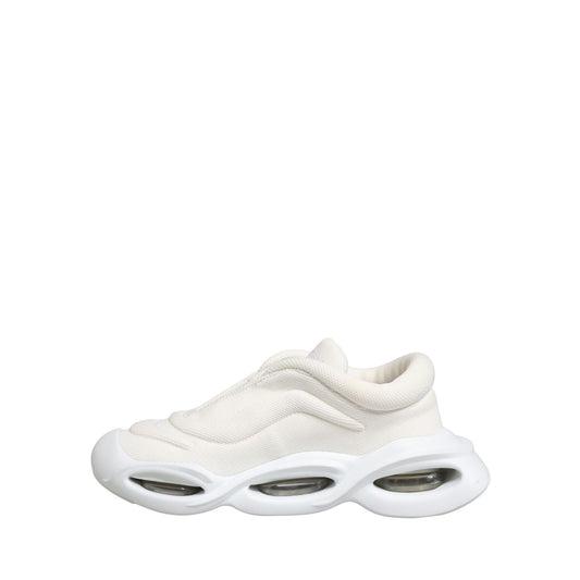 Dolce & Gabbana White Slip On Wave LowTop Sneakers Shoes