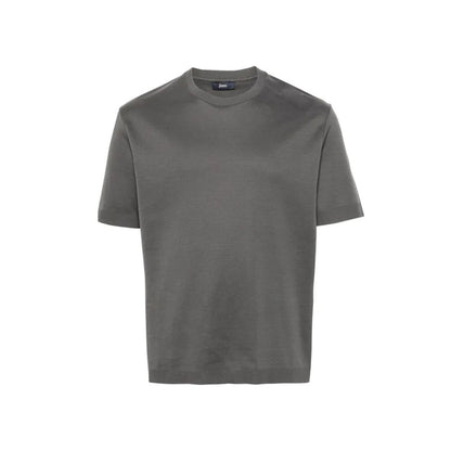 Herno Gray Cotton T-Shirt