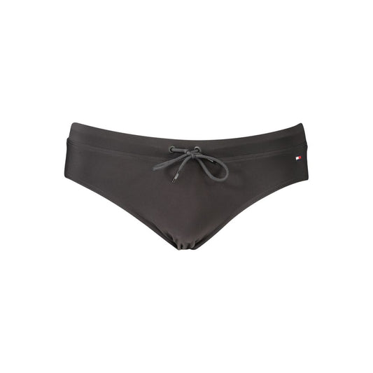 Tommy Hilfiger Black Polyester Men's Briefs