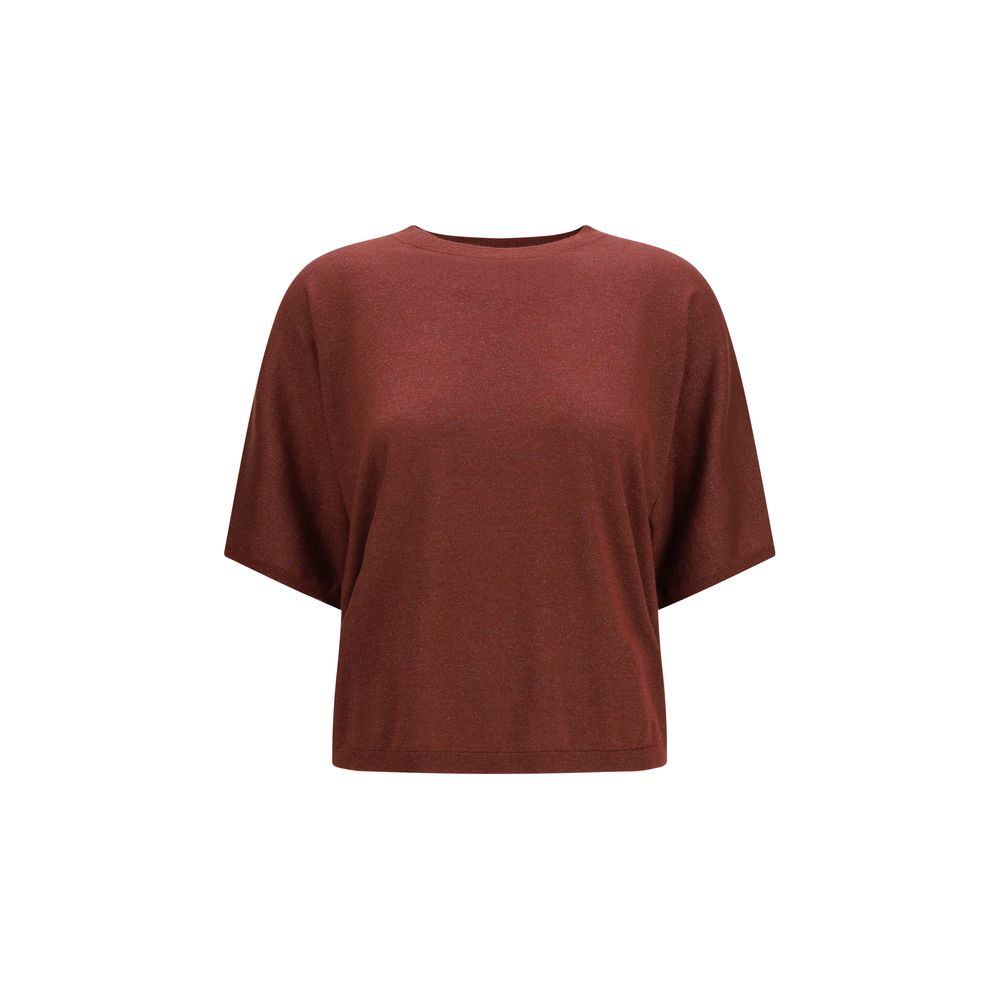 Brunello Cucinelli Bordeaux Cashmere Sweatshirt