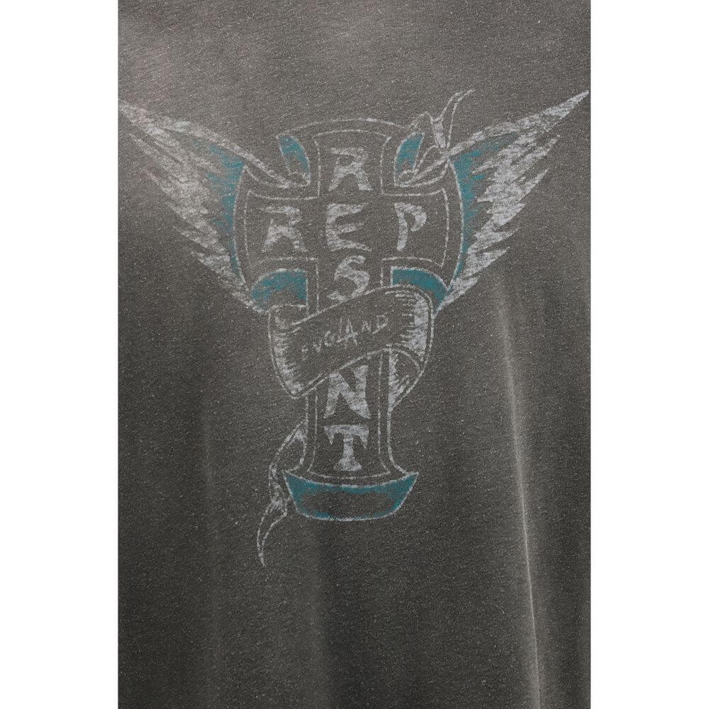 Represent Gray Cotton T-Shirt